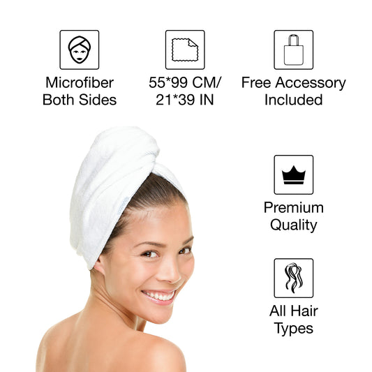 Hairworthy Hair Embrace Microfiber Hair Towel