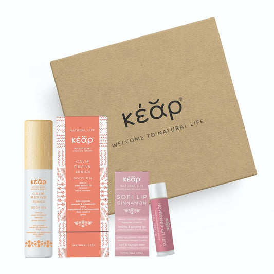Kear Skincare Set: Arnica Elixir & Lip Balm Bliss
