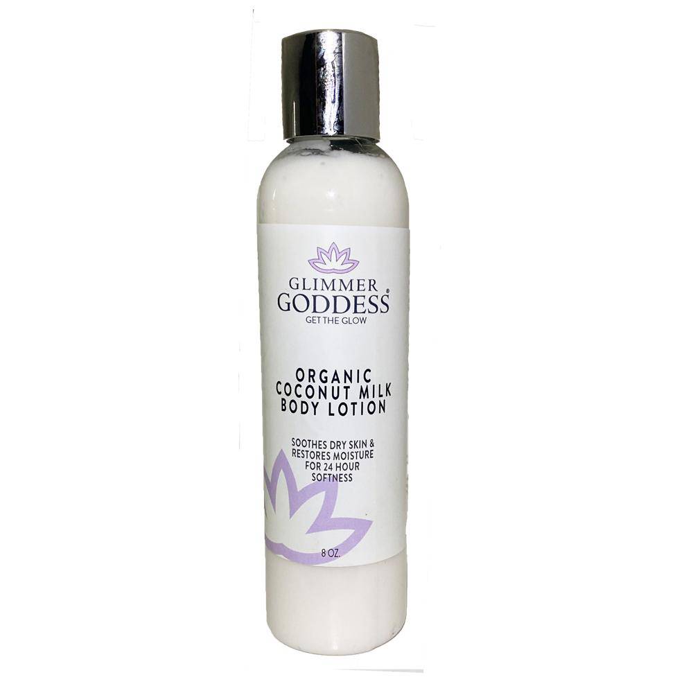 Glimmer Goddess Organic Coconut Milk Body Lotion 235ml
