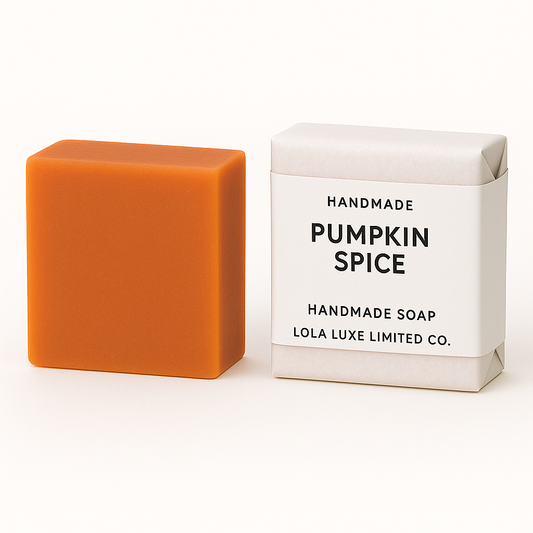 Lola Luxe Handmade Organic Soap Bar "Pumpkin Spice"