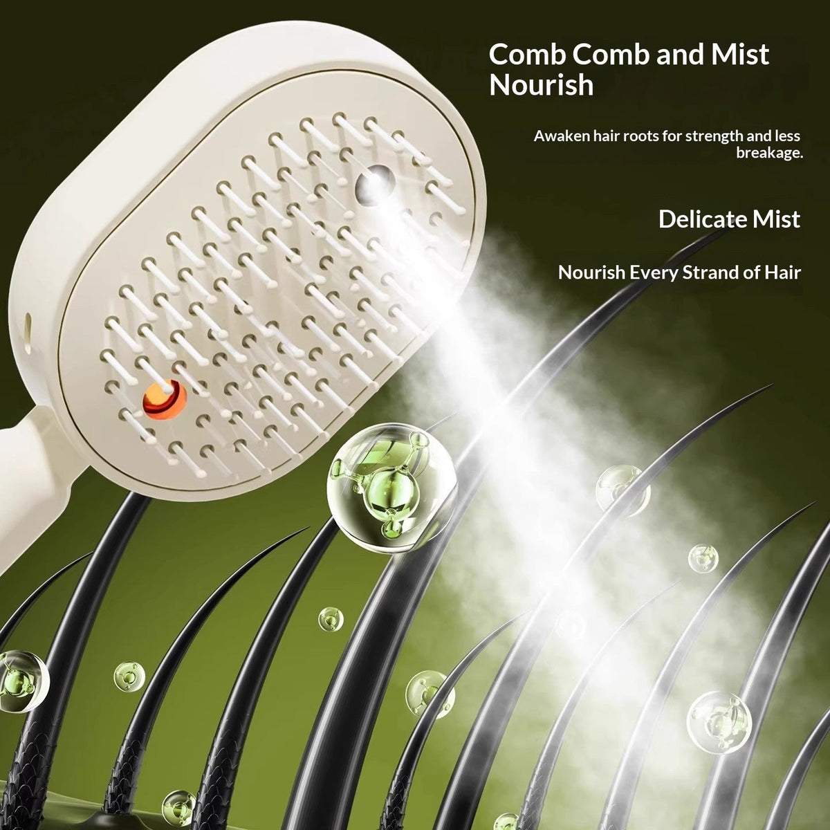 Electric Spray Airbag Massage Comb Hair Brush
