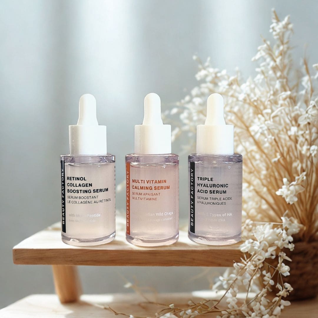 K-Beauty - Beauty Factory Triple Serum Set 30ml