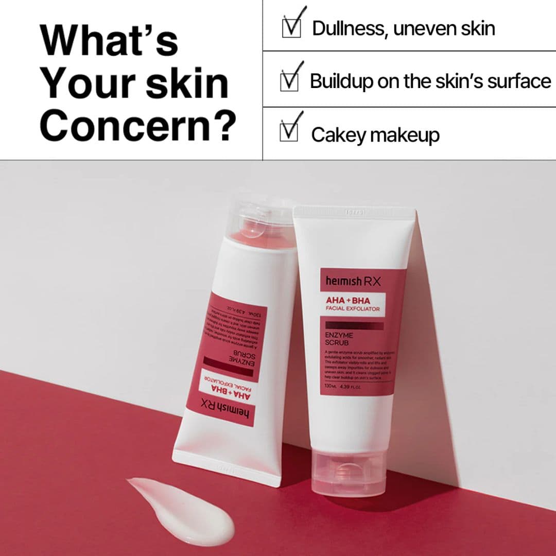 Heimish RX AHA + BHA Enzyme Scrub 130ml