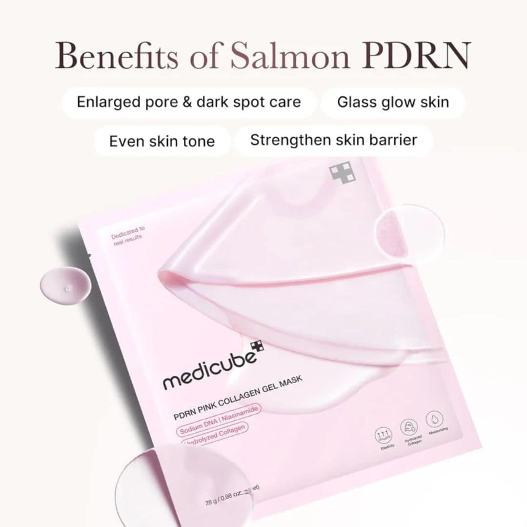 Medicube PDRN Pink Collagen Gel Mask Box