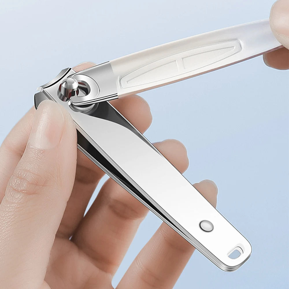 Stainless Steel Nail Clipper Kit in PU Leather Case