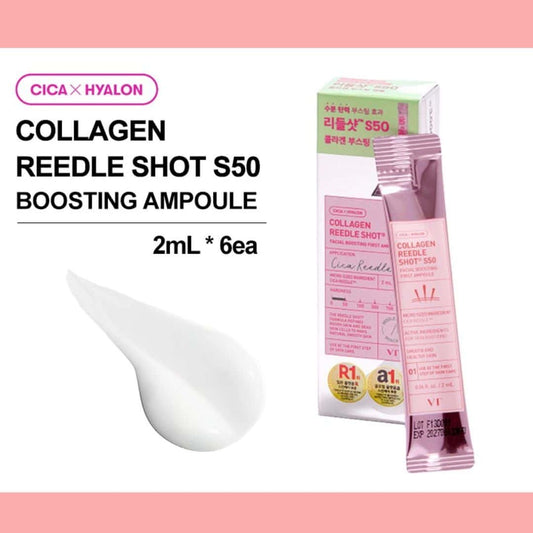 VT Collagen Rejuvenation Shot S50 - Facial Boosting First Ampule 2ml x6 EA