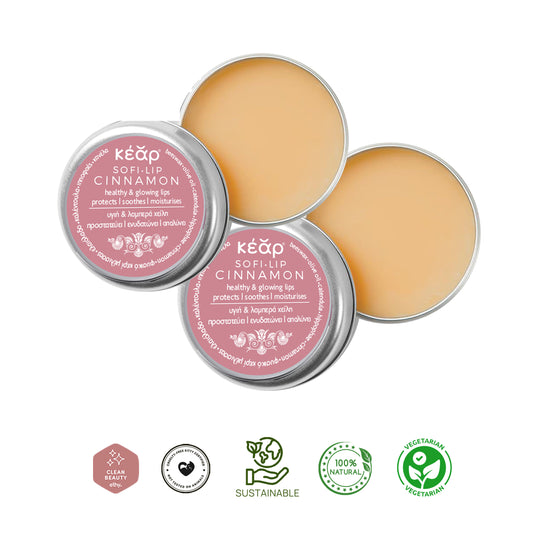 Kear Sofi-Lip Cinnamon Lip Balm Pouch Duo