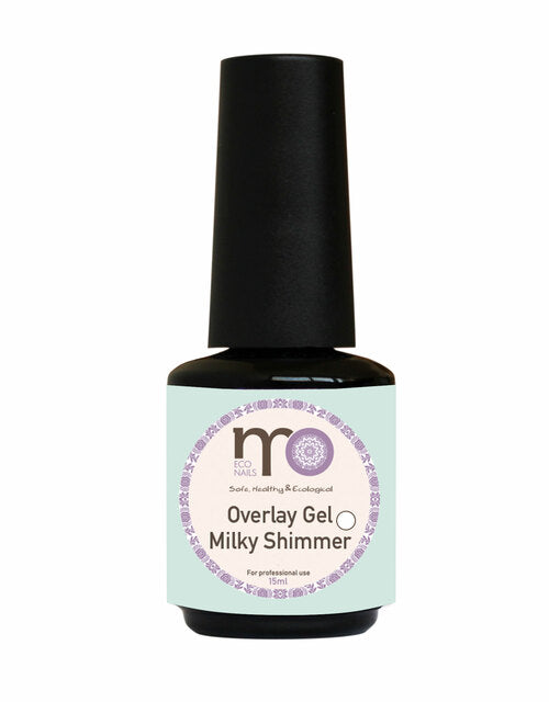 Nail Base Gel - Overlay Milky Shimmer 15ml