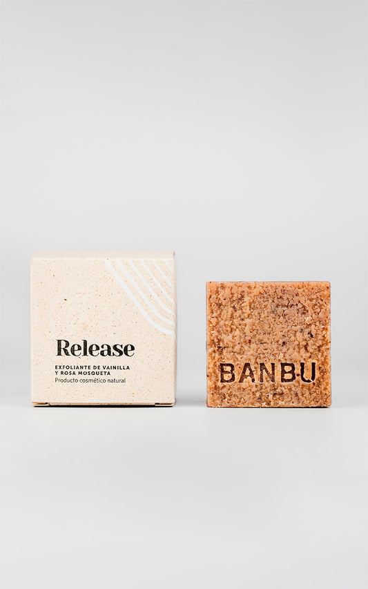 Banbu "Release" Vanilla Body Scrub Bar