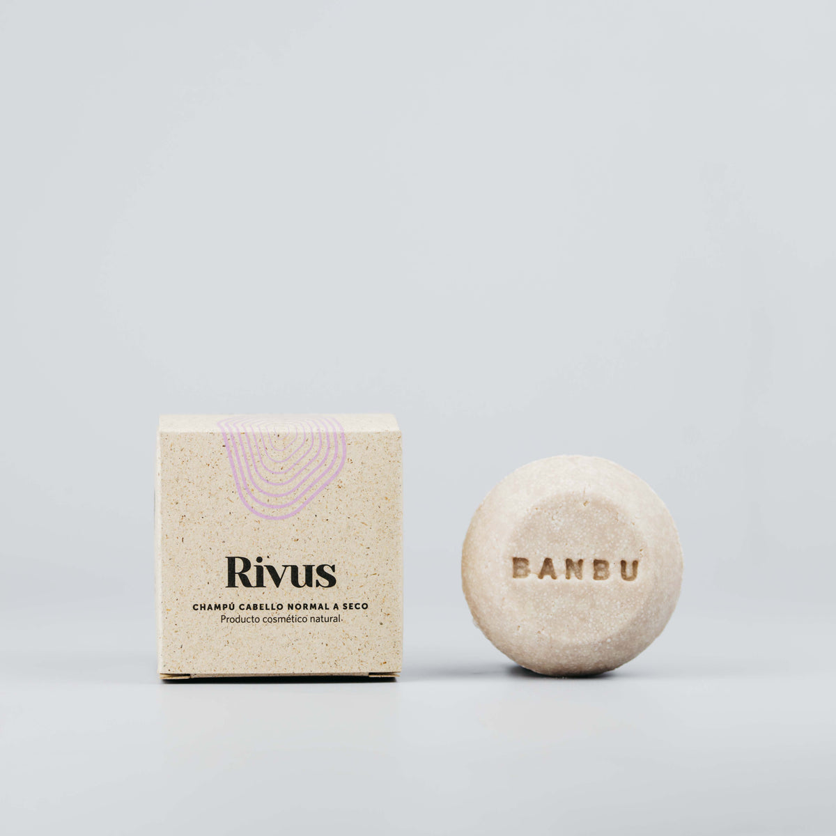 Banbu Shampoo Bar RIVUS for deep hydration