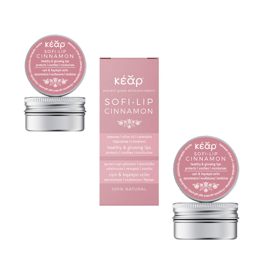Kear Sofi-Lip Cinnamon Lip Balm Pouch Duo